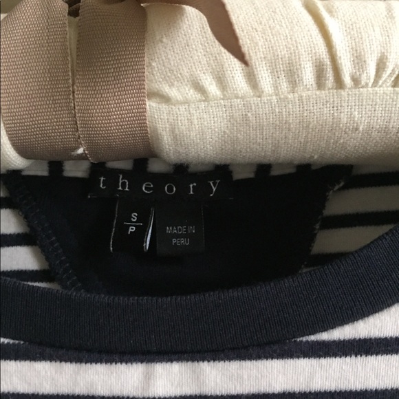 Theory “Cherry” Striped T-Shirt Dress - Picture 5 of 7