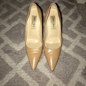 Nude JIMMY CHOO PUMPS