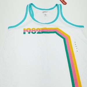 80's inspired tank top