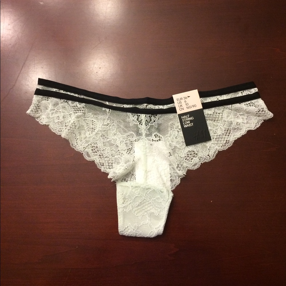 H&M half string, low waist NWT panties