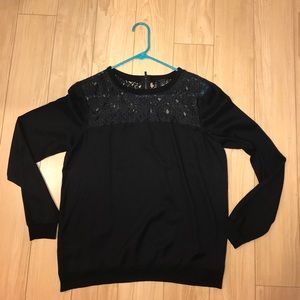 Lace top from Ann Taylor