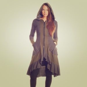 Mishu Prairie Jacket with Hood and Lacing