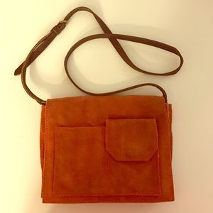 Madewell 1937 Suede Leather Crossbody Retro Bag