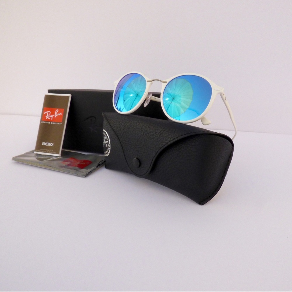 SOLD 100% Authentic White Ray-Ban Sunglasses! - Picture 3 of 8