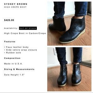 sydney brown boots