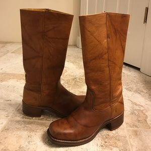 Frye women's campus boots