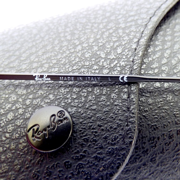 100% Authentic Ray-Ban Round Icon Black Sunglasses - Picture 7 of 8