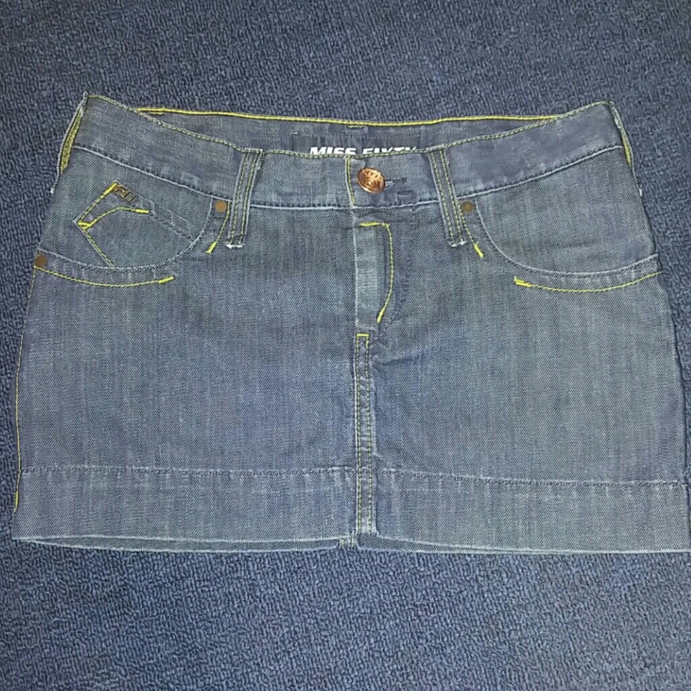 Miss Sixty Denim Miniskirt