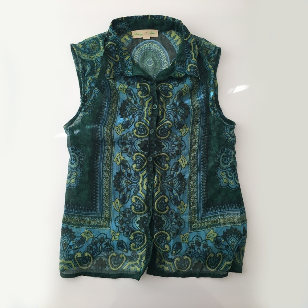 Staring At Stars Paisley Blouse // Size XS