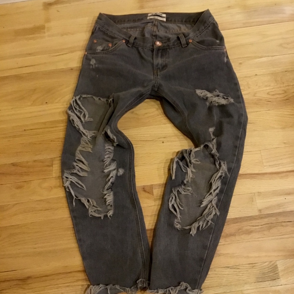 Gray one Teaspoon Jeans