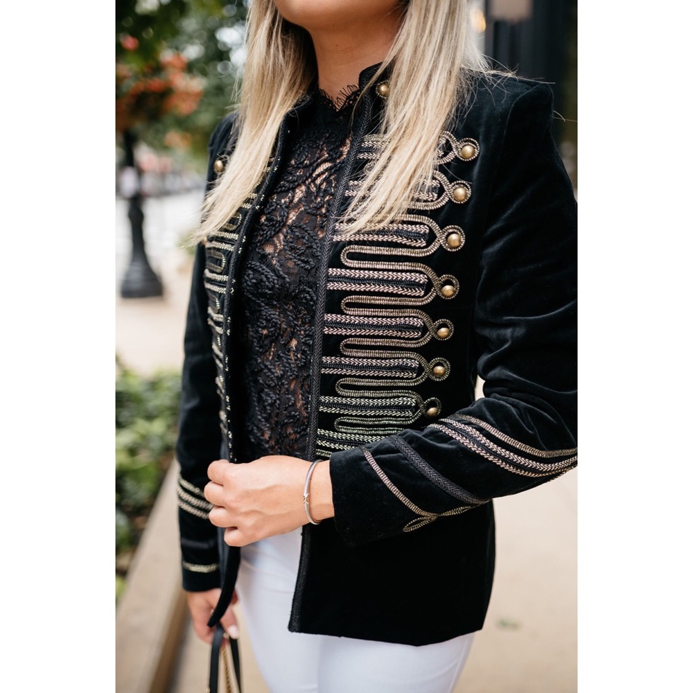 BlankNYC Velvet Band Jacket - Picture 2 of 7