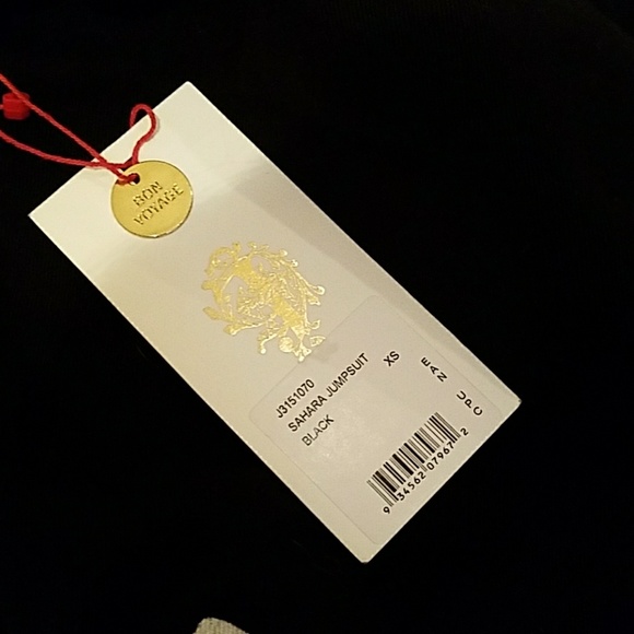 Jetset Diaraies Sahara Black open back jumpsuits - Picture 8 of 8