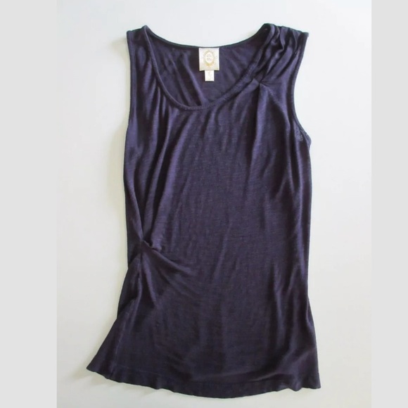 Anthropologie - Ric Rac Semi-Sheer Tank Top - Picture 1 of 5