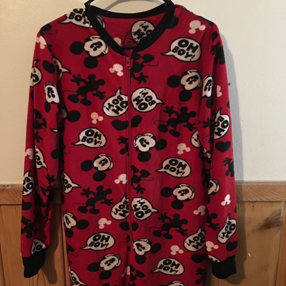 Mickey Mouse onsie pajamas