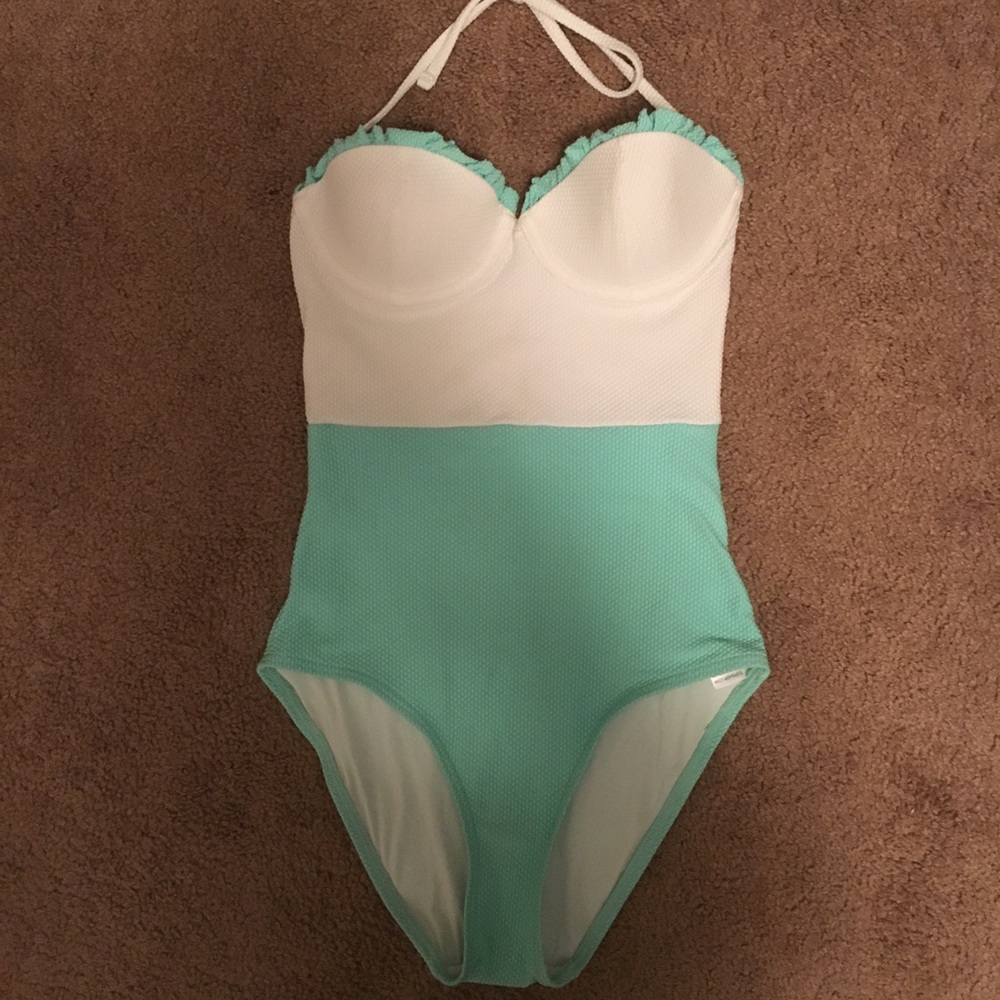 Top shop one piece swimsuit retro
