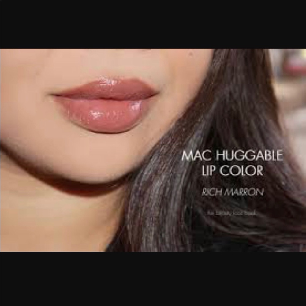 MAC huggable lipcolour in rich marron - Picture 4 of 6