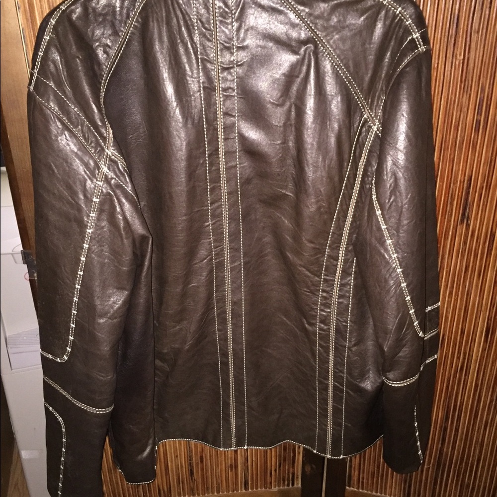 Leather jacket