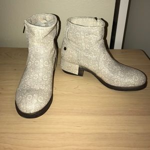 UGG Faux Snake Booties