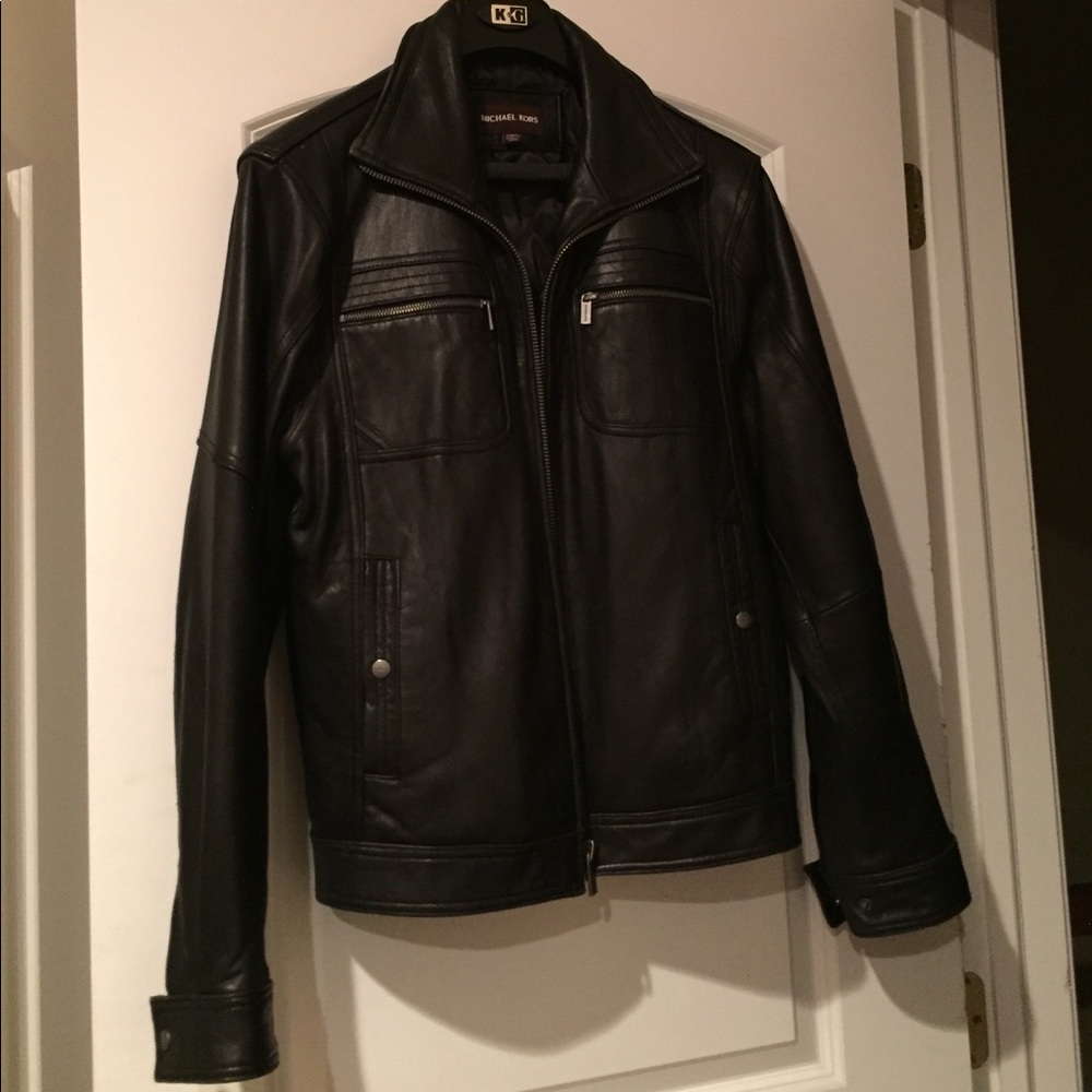Leather jacket