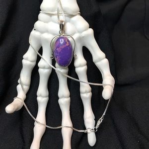 Purple durzy  necklace