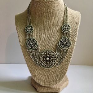 Touchstone Crystal Angelique Collar Necklace