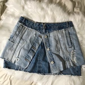 Denim skirt