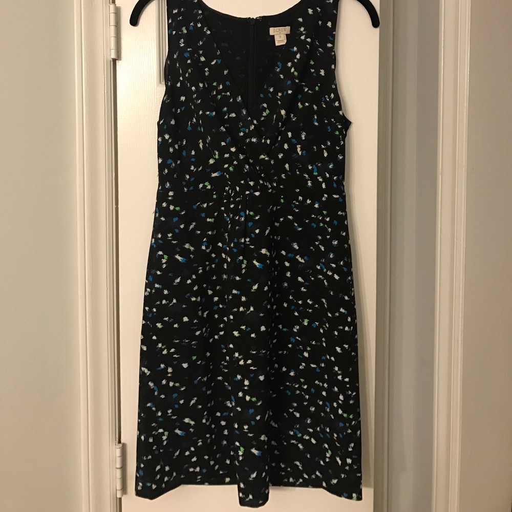J crew black dress