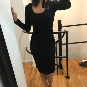 Anthropologie Dolan black dress