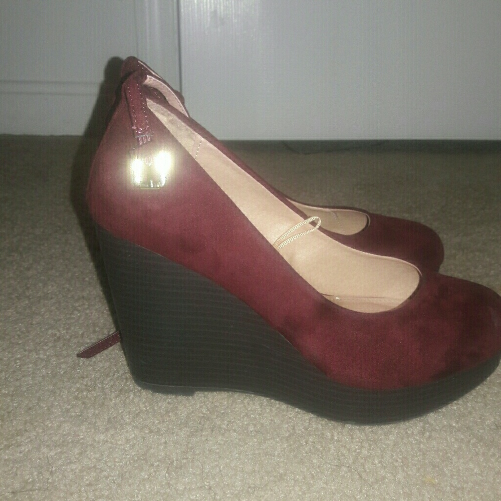 Cute suede shoes