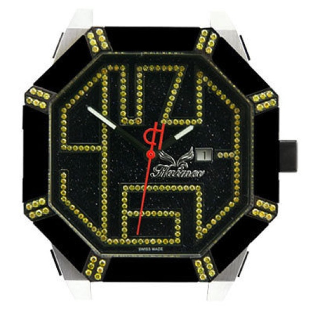 Haimov 2 carat yellow diamond timepiece. - Picture 4 of 8