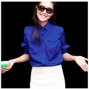 J. Crew long sleeve blouse