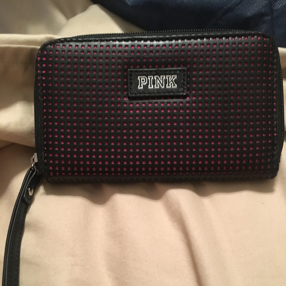 Pink Phone wristlet