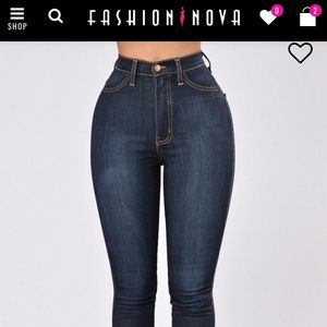 Fashion Nova High Waisted Jeans