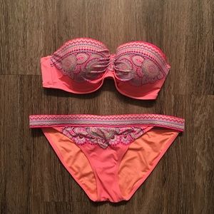 Victoria Secret Strapless Swim