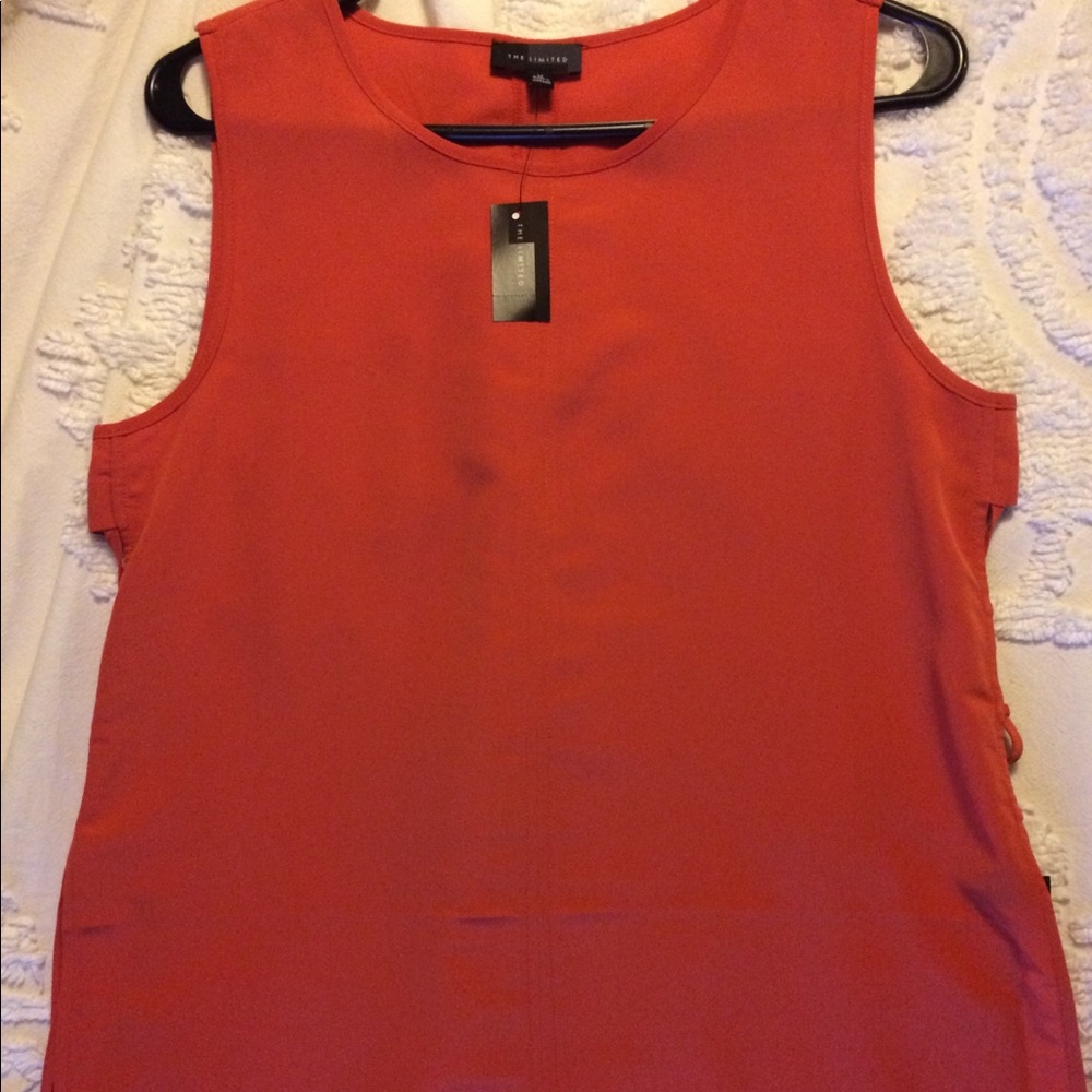 The Limited lace up sleeveless top.