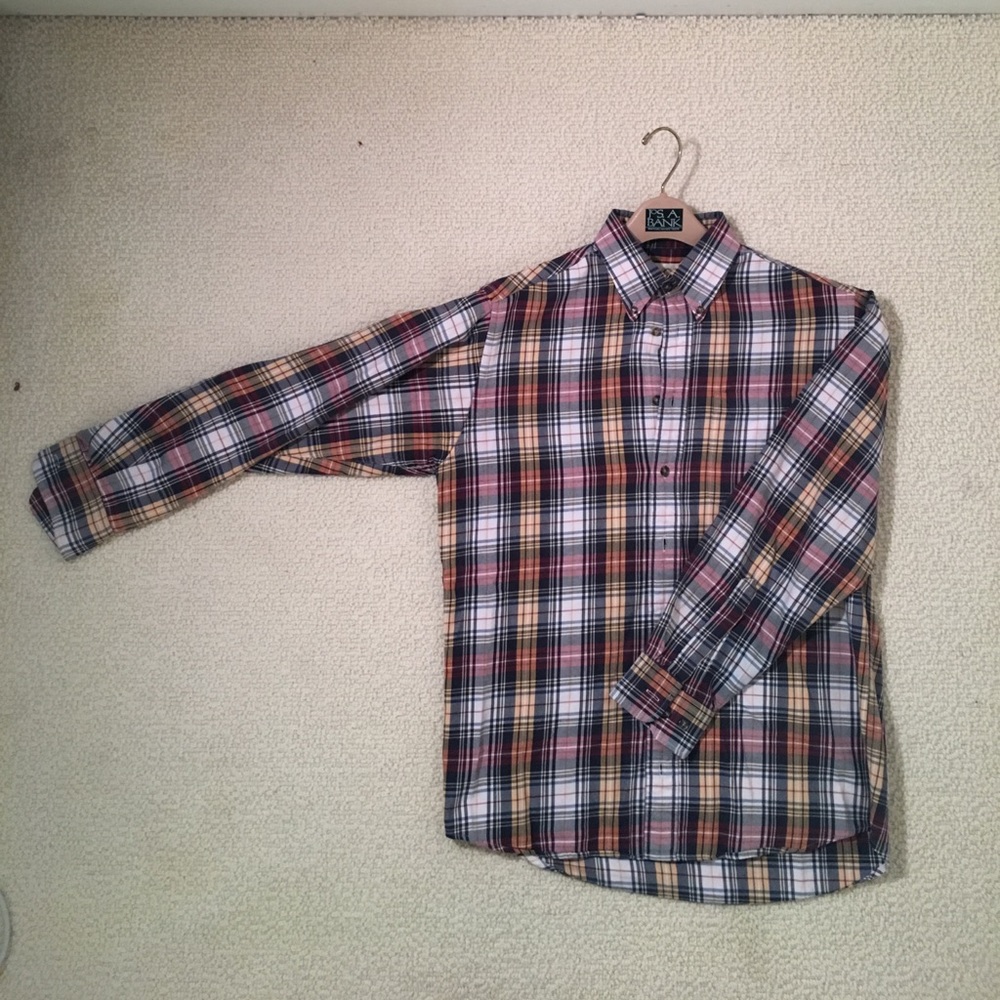 VIYELLA plaid button down