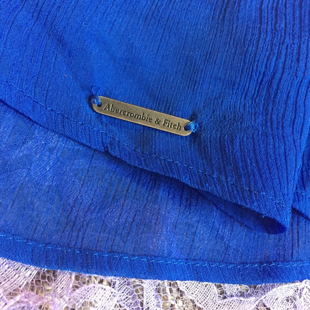 Abercrombie & Finch navy blue skirt