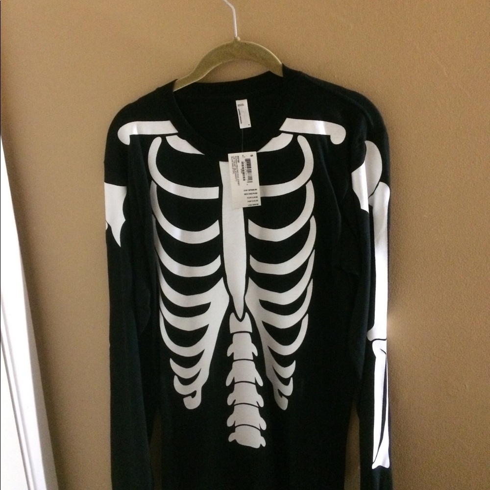 Skeleton Glow in the Dark Long Sleeve