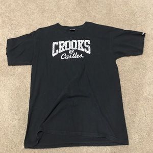 Crooks & Castles Black T.