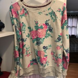 Floral American Eagle Sweatshirt