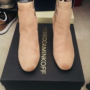 Rebecca Minkoff booties.