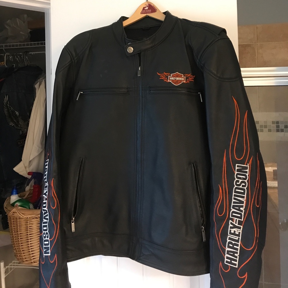 Harley Davidson all leather jacket