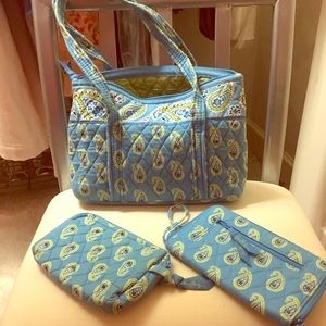 Vera Bradley Bag with Matching Accessories