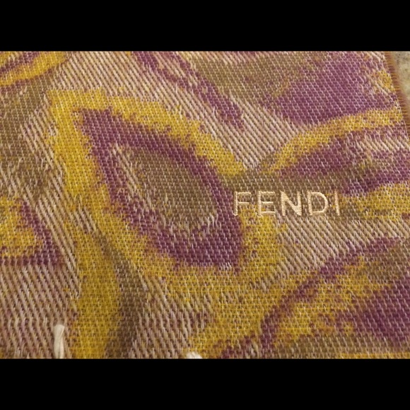 fendi wrap shawl