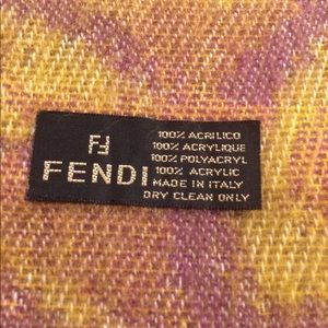 fendi wrap shawl