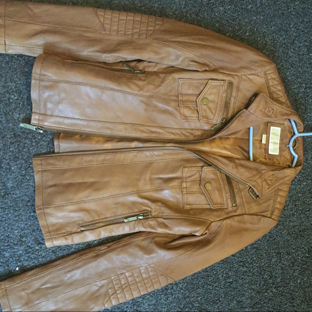 Michael Kors Leather Jacket Fall Must