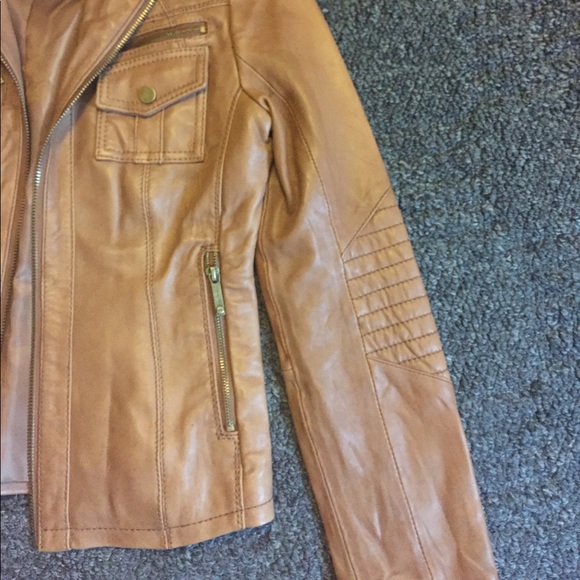 Michael Kors Leather Jacket Fall Must - Picture 3 of 4