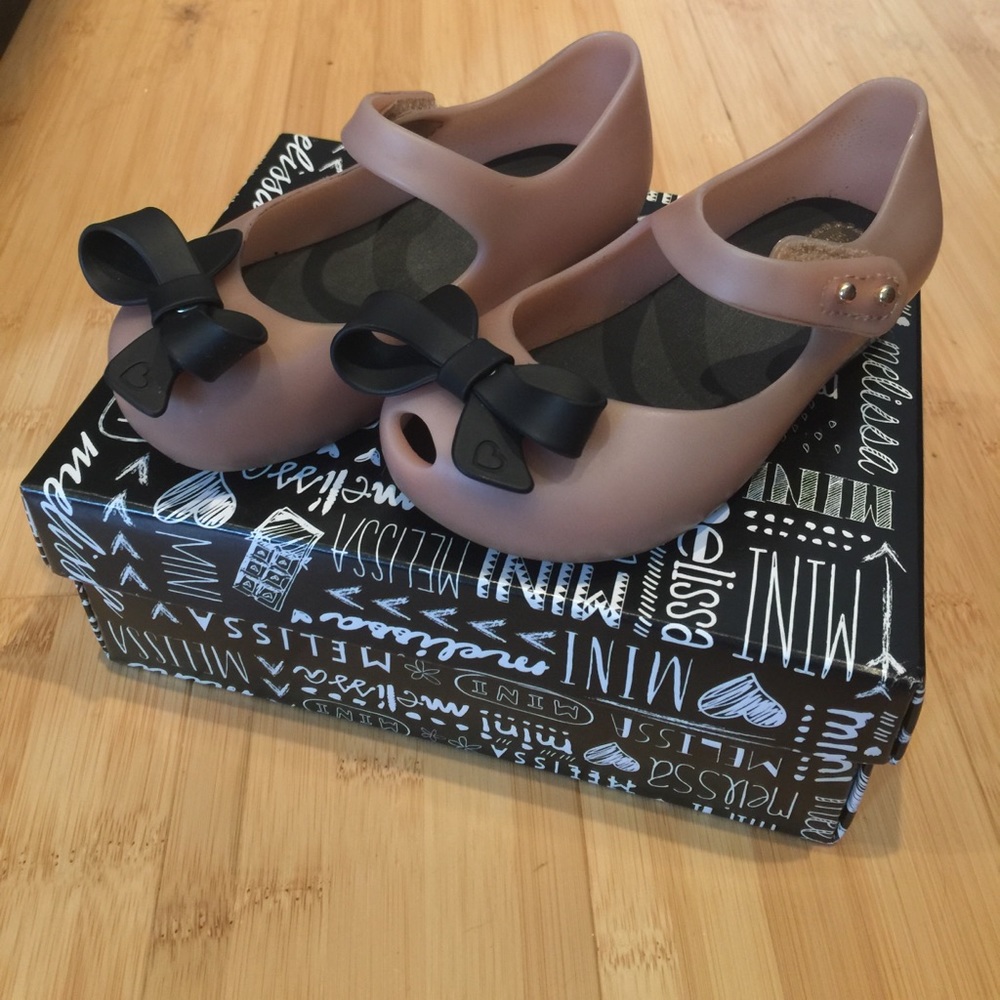 Mini Melissa Ultragirl Bow Mary Jane Shoes