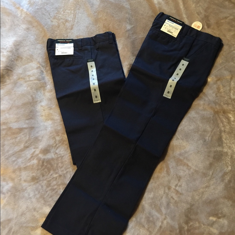 Set of 2 boys school pants