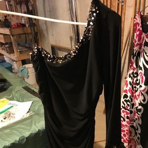 Black party dress